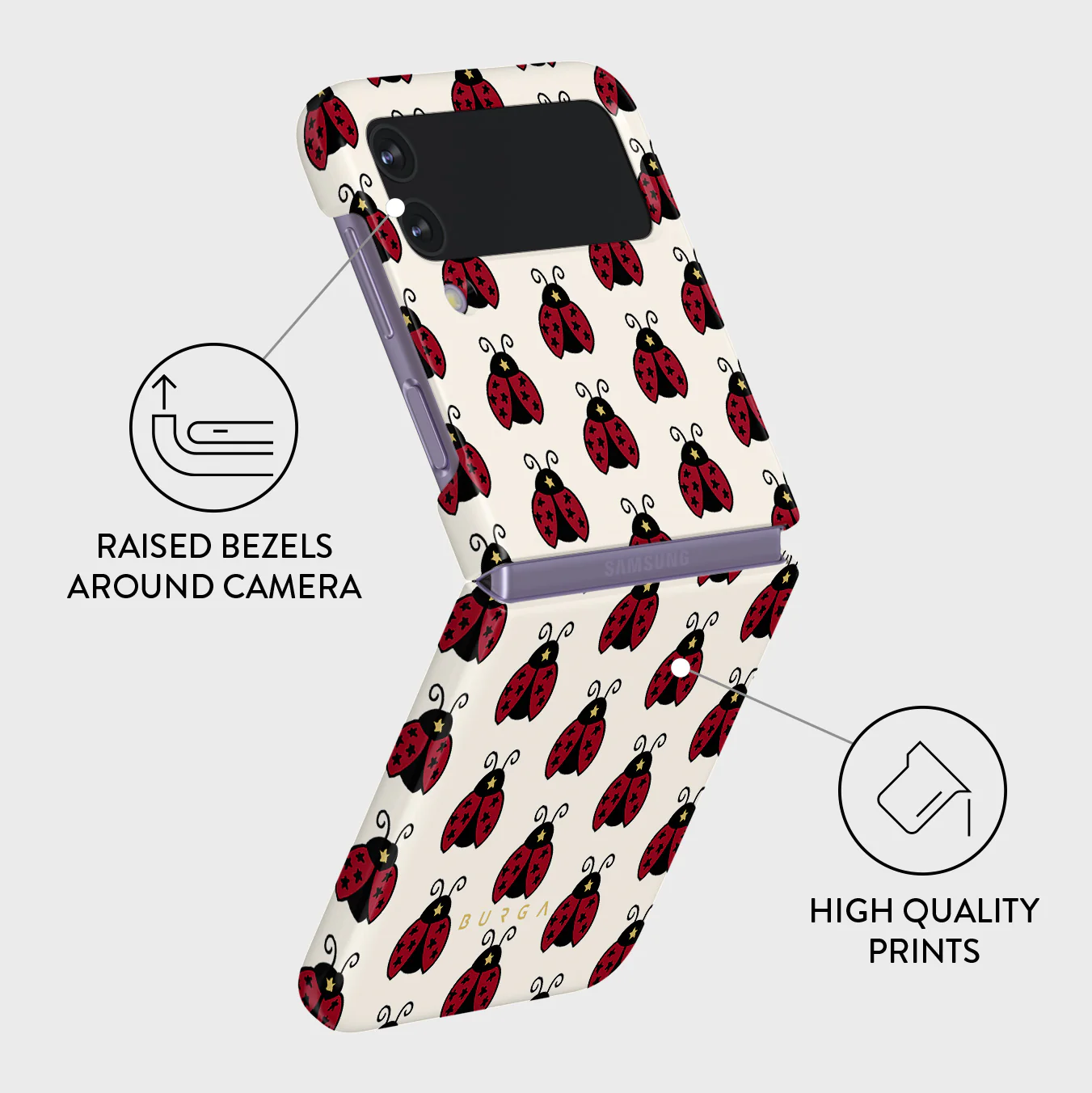 Lady Luck - Samsung Galaxy Z Flip 4 Case - Image 3