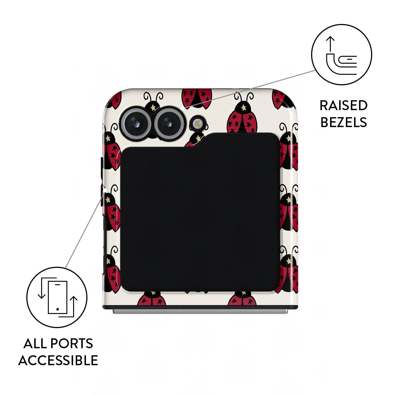 Lady Luck - Samsung Galaxy Z Flip 6 Case - Image 3