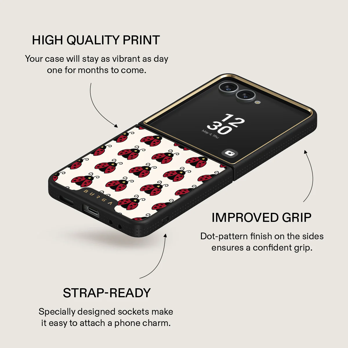 Lady Luck - Samsung Galaxy Z Flip 7 Case - Image 9