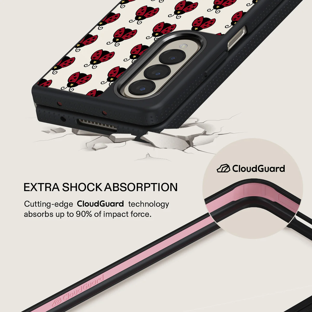 Lady Luck - Samsung Galaxy Z Fold 4 Case - Image 15
