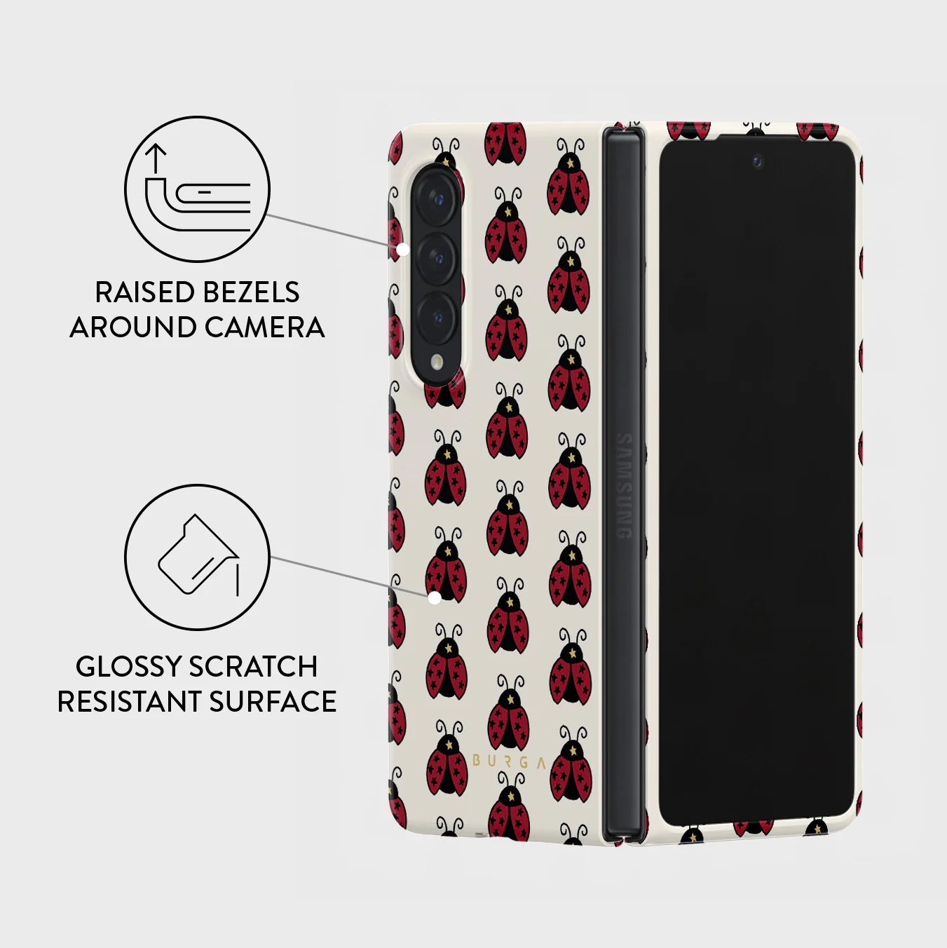 Lady Luck - Samsung Galaxy Z Fold 4 Case - Image 3