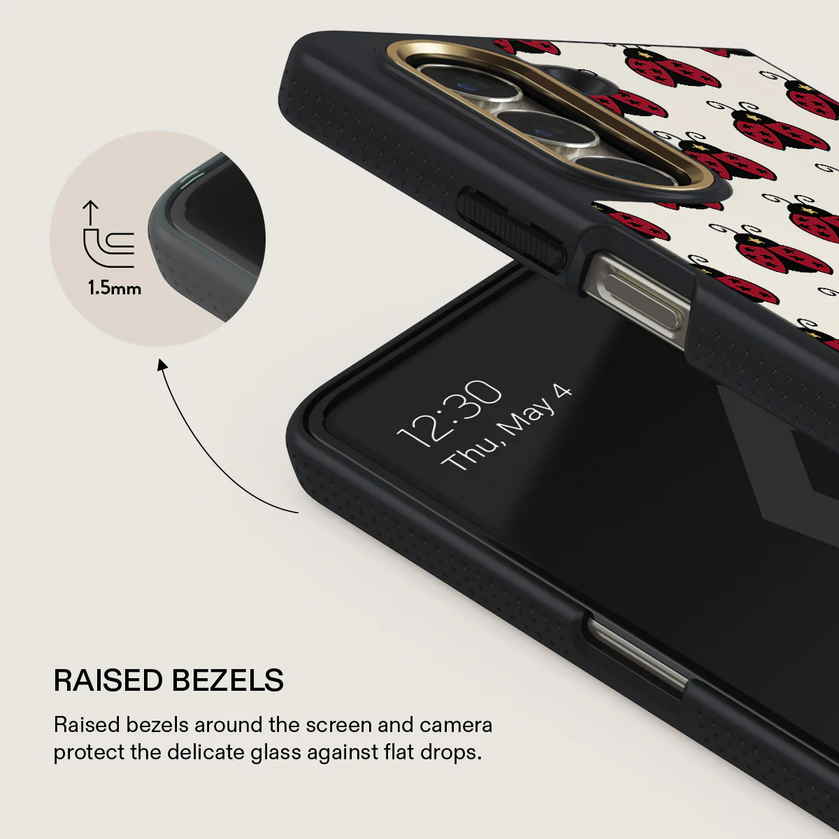 Lady Luck - Samsung Galaxy Z Fold 5 Case - Image 4