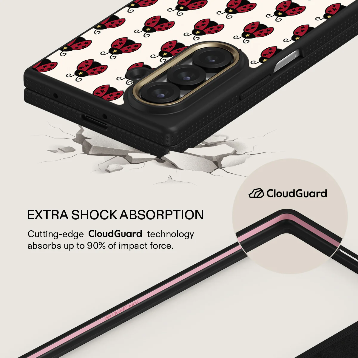 Lady Luck - Samsung Galaxy Z Fold 7 Case - Image 3