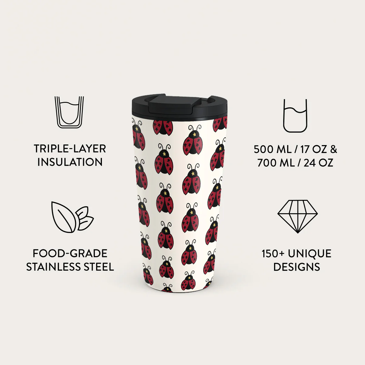 Lady Luck - Travel Mug - Image 7
