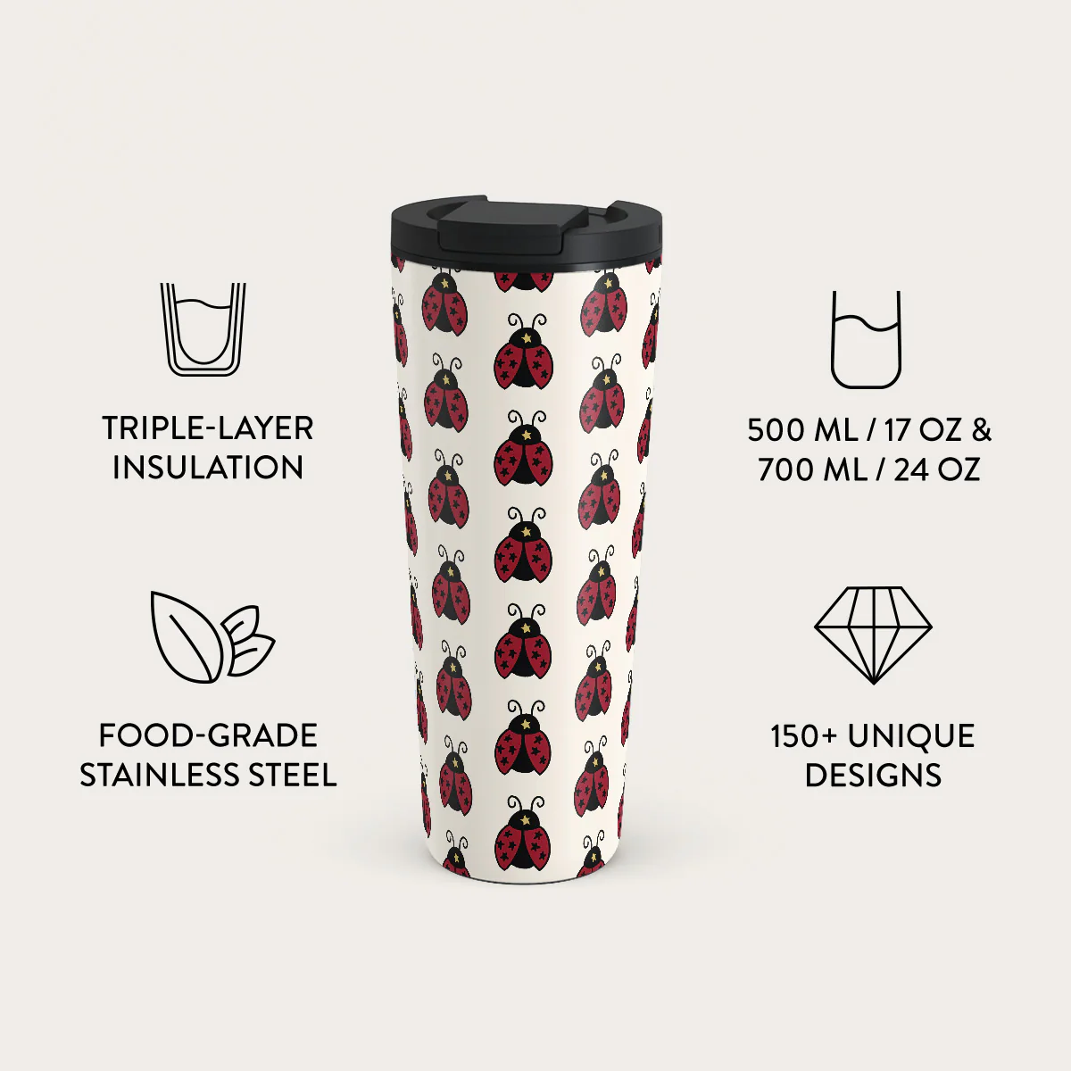Lady Luck - Travel Mug - Image 9