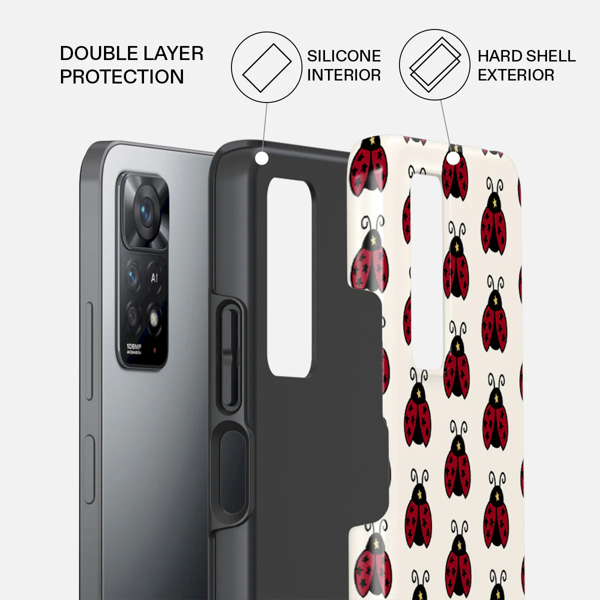 Lady Luck - Xiaomi Redmi Note 11 Pro Case - Image 2