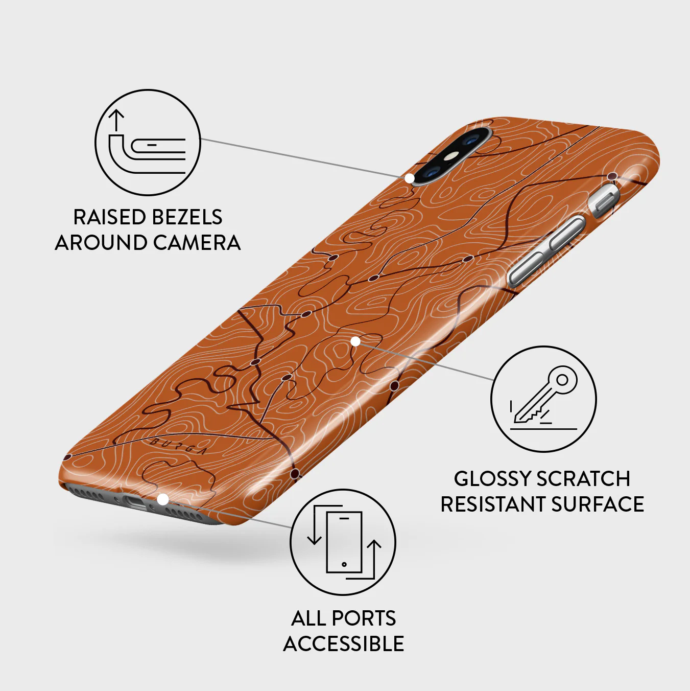 Latitude - iPhone XS Max Case - Image 3