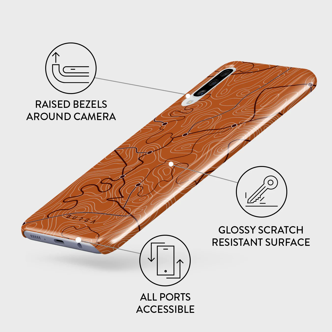 Latitude - Samsung Galaxy A50 Case - Image 3