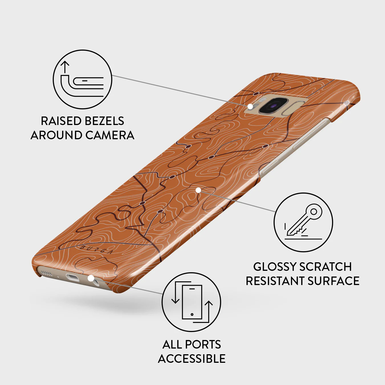 Latitude - Samsung Galaxy S8 Case - Image 3