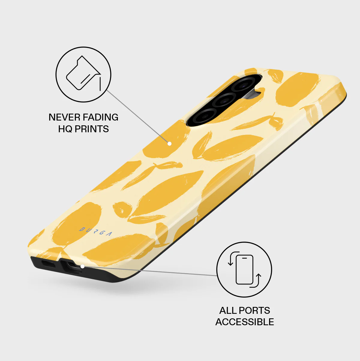 Lemon Tart - Samsung Galaxy A57 5G Case - Image 3