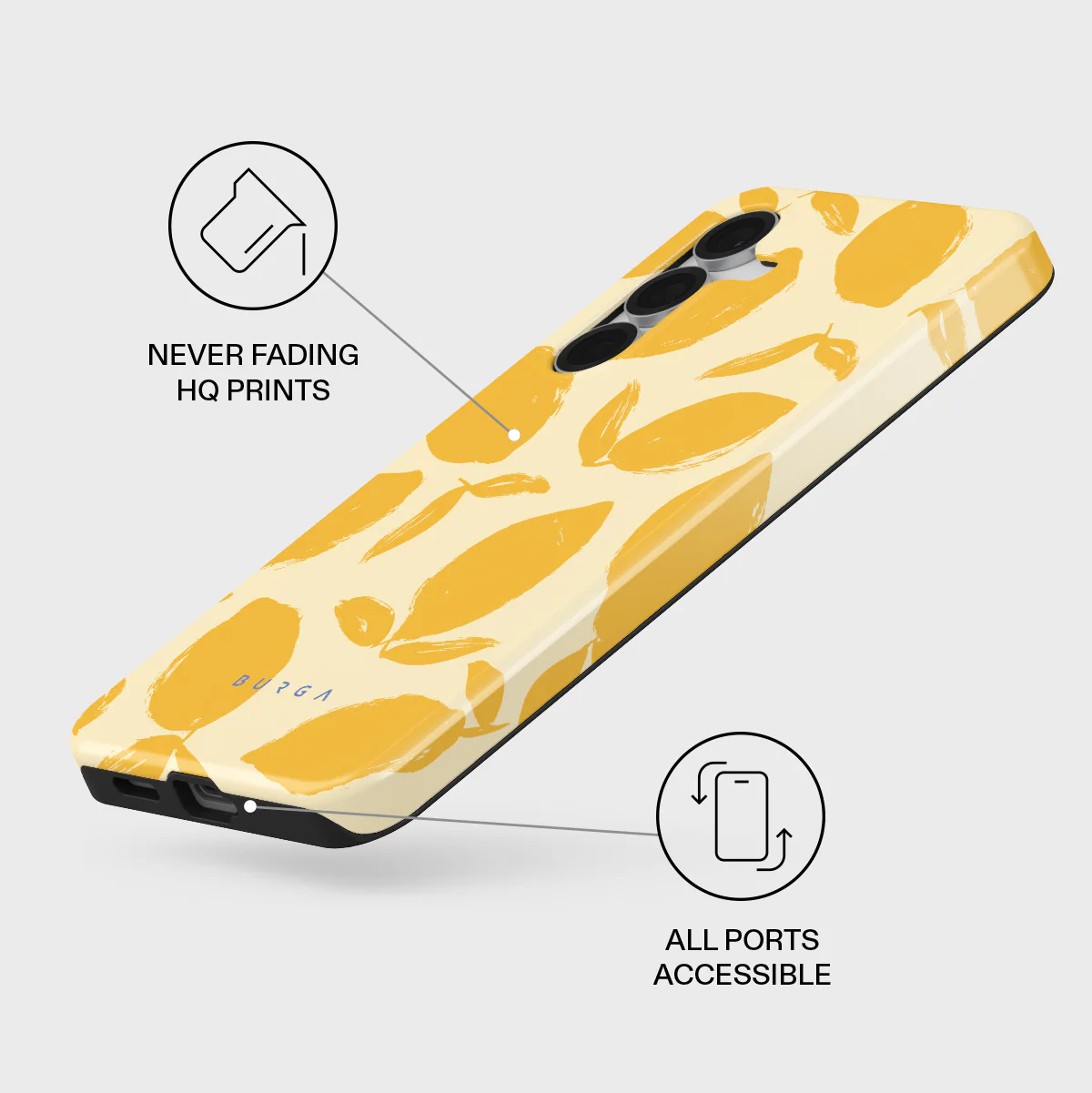 Lemon Tart - Samsung Galaxy S25 FE Case - Image 3