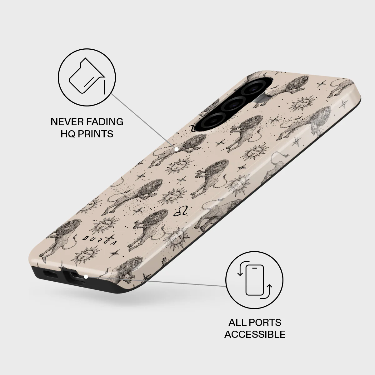 Leo - Samsung Galaxy A57 5G Case - Image 3
