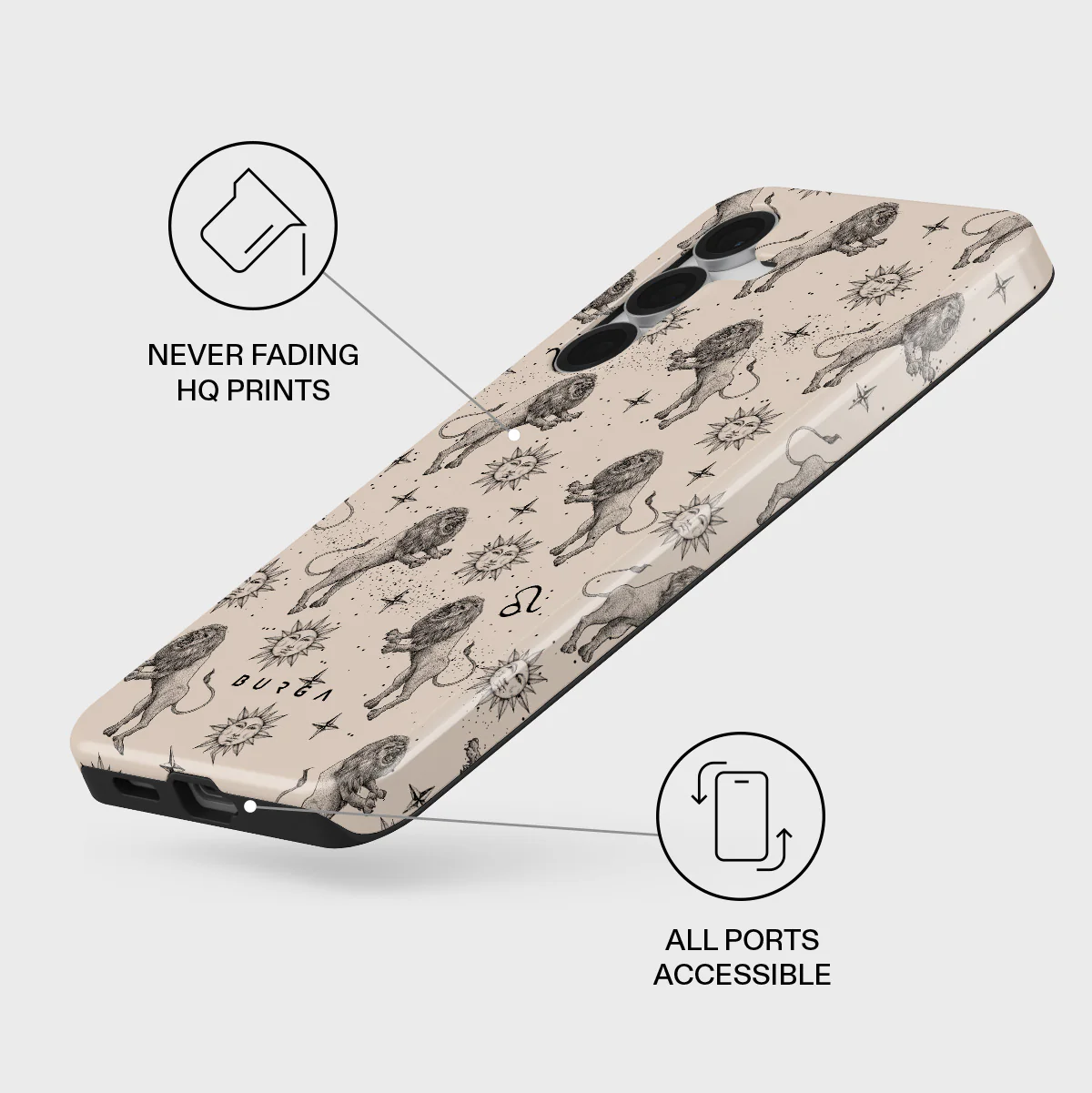 Leo - Samsung Galaxy S25 FE Case - Image 3
