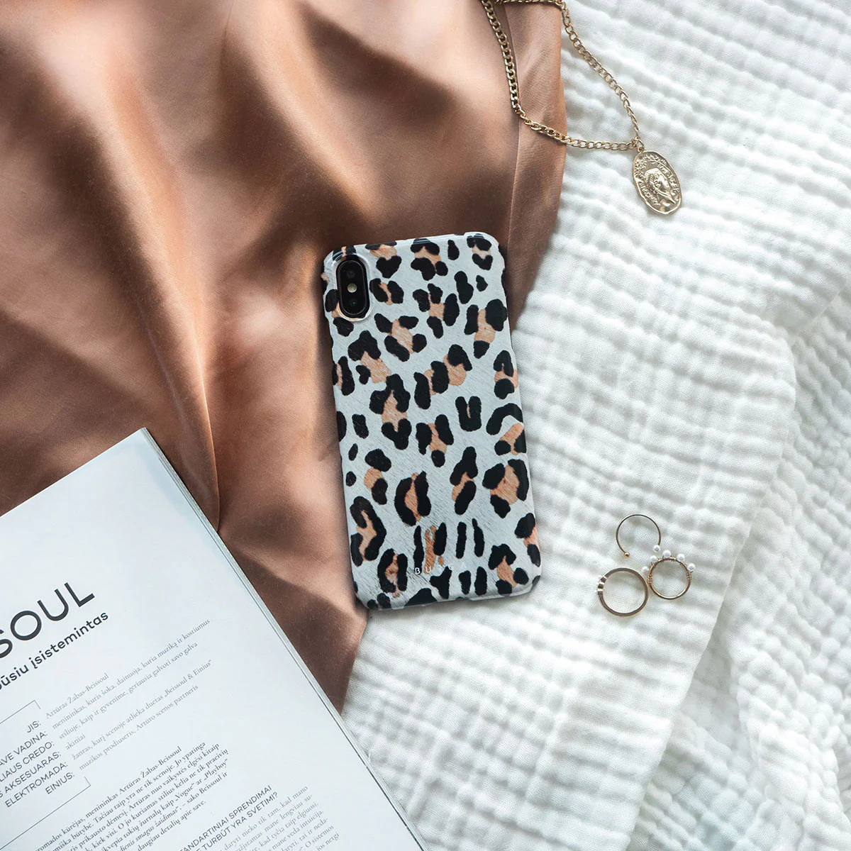 Baby Leo - Leopard Samsung Galaxy A37 5G Case - Image 6