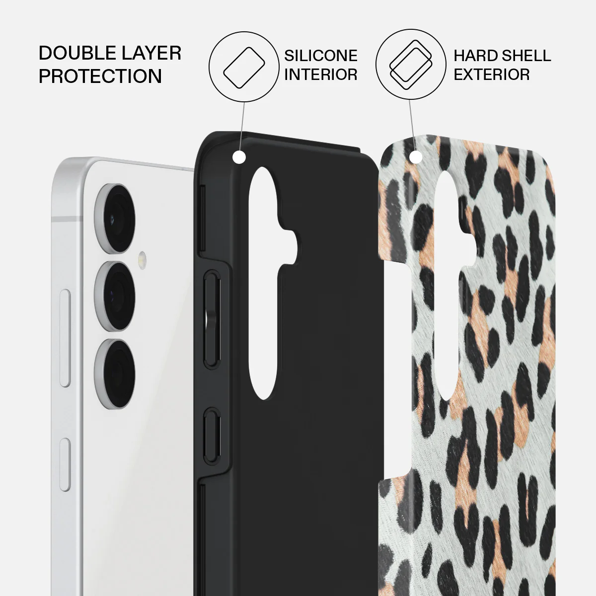 Baby Leo - Leopard Samsung Galaxy S25 FE Case - Image 2