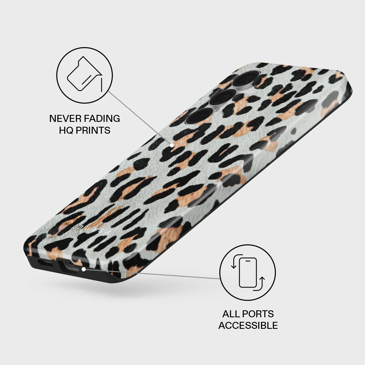 Baby Leo - Leopard Samsung Galaxy S25 FE Case - Image 3