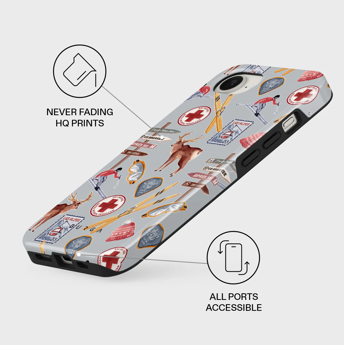 Les Alpes - iPhone 17e Case - Image 3