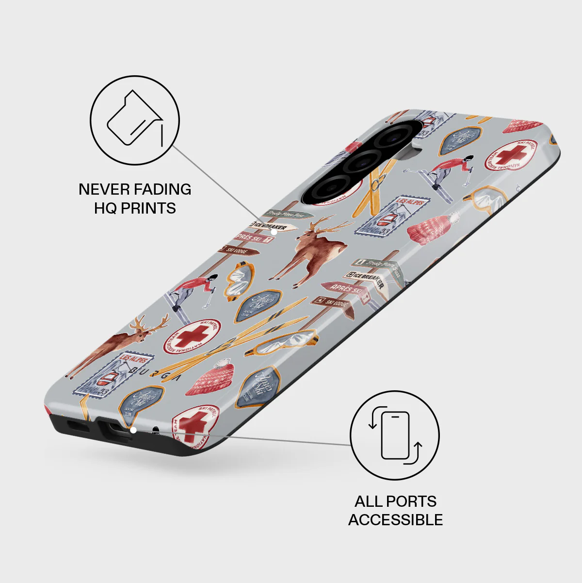 Les Alpes - Samsung Galaxy A57 5G Case - Image 3
