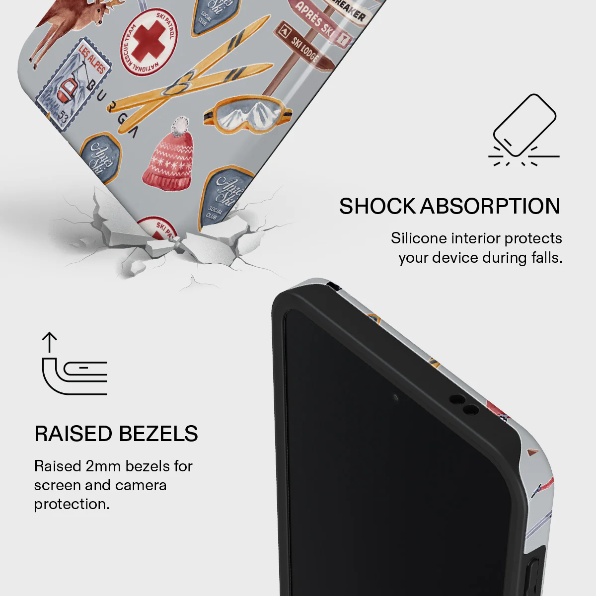 Les Alpes - Samsung Galaxy A57 5G Case - Image 4