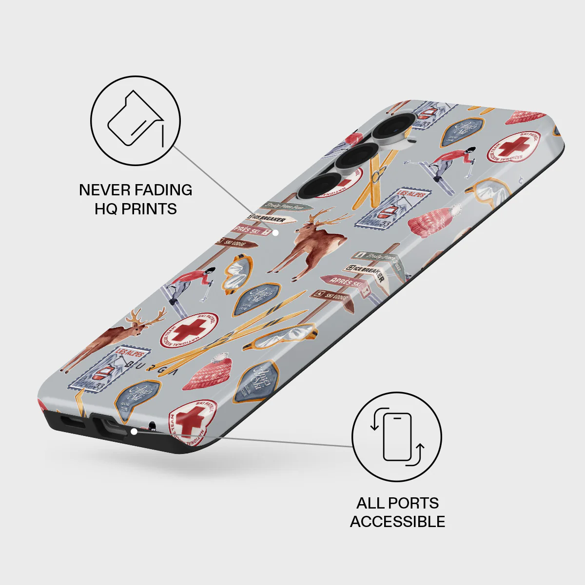 Les Alpes - Samsung Galaxy S25 FE Case - Image 3