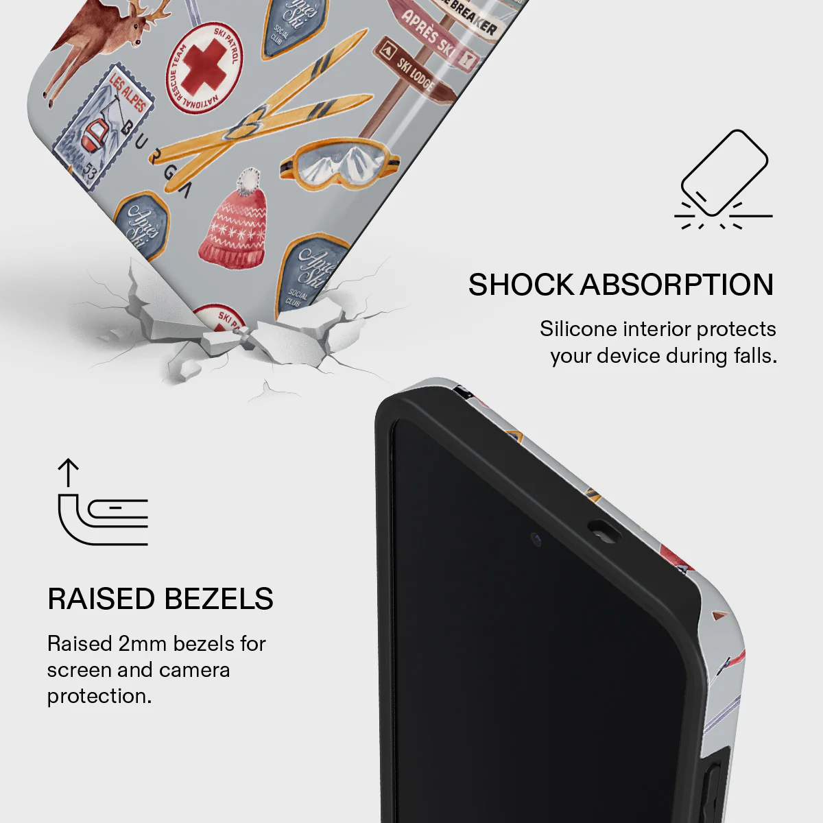 Les Alpes - Samsung Galaxy S25 FE Case - Image 4