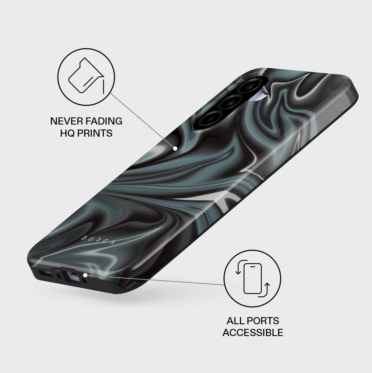 Lightning Strike - Samsung Galaxy A37 5G Case - Image 3