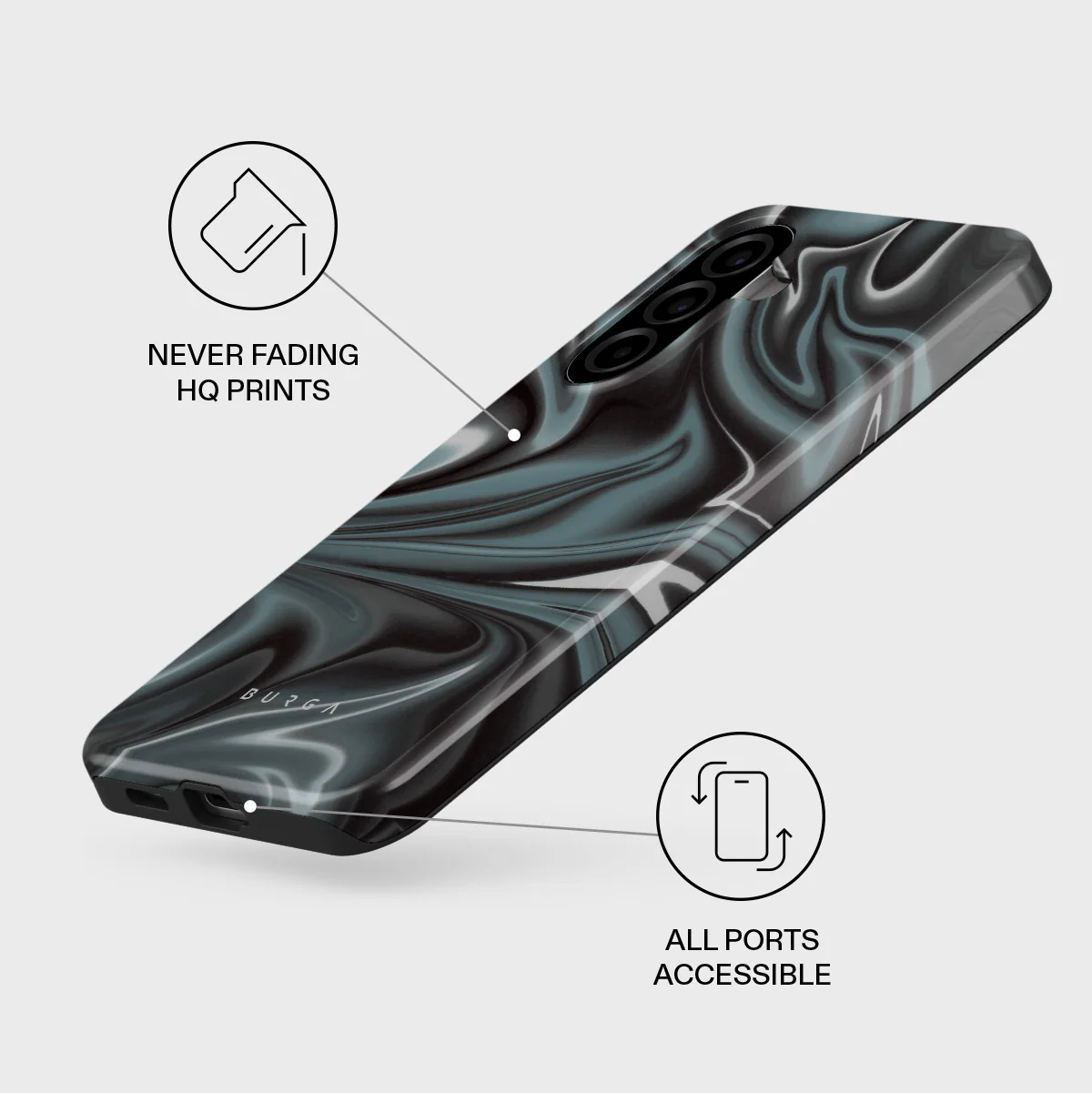 Lightning Strike - Samsung Galaxy A57 5G Case - Image 3