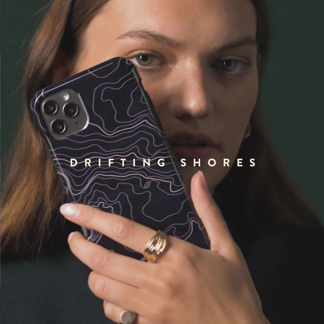 Drifting Shores - Line Art Samsung Galaxy A57 5G Case - Image 5