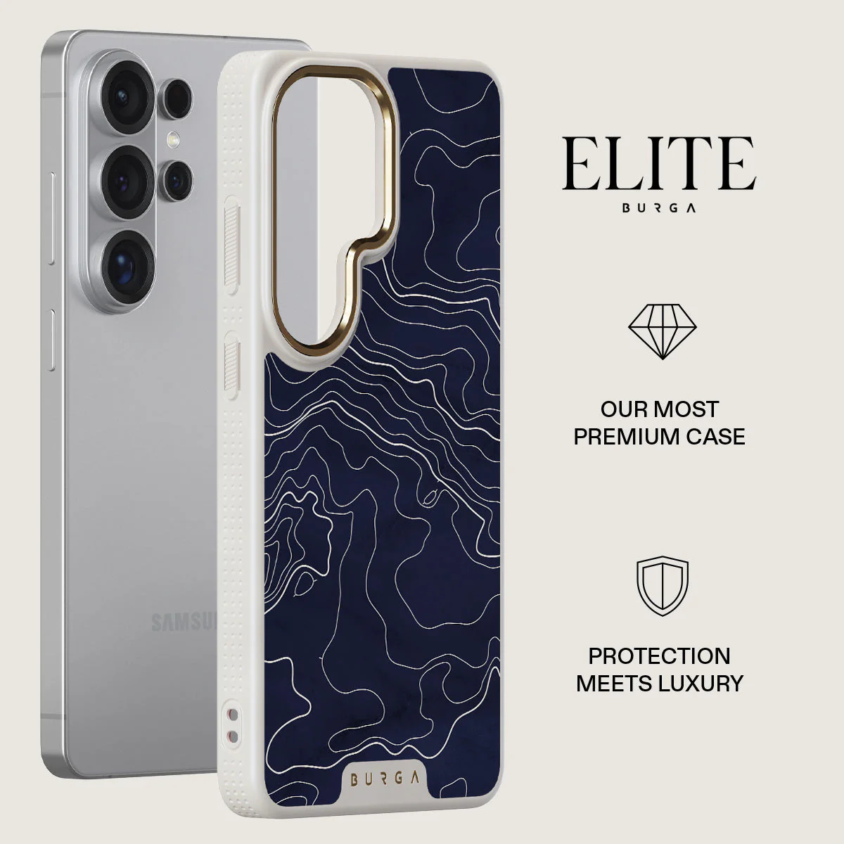 Drifting Shores - Line Art Samsung Galaxy S26 Ultra Case - Image 27