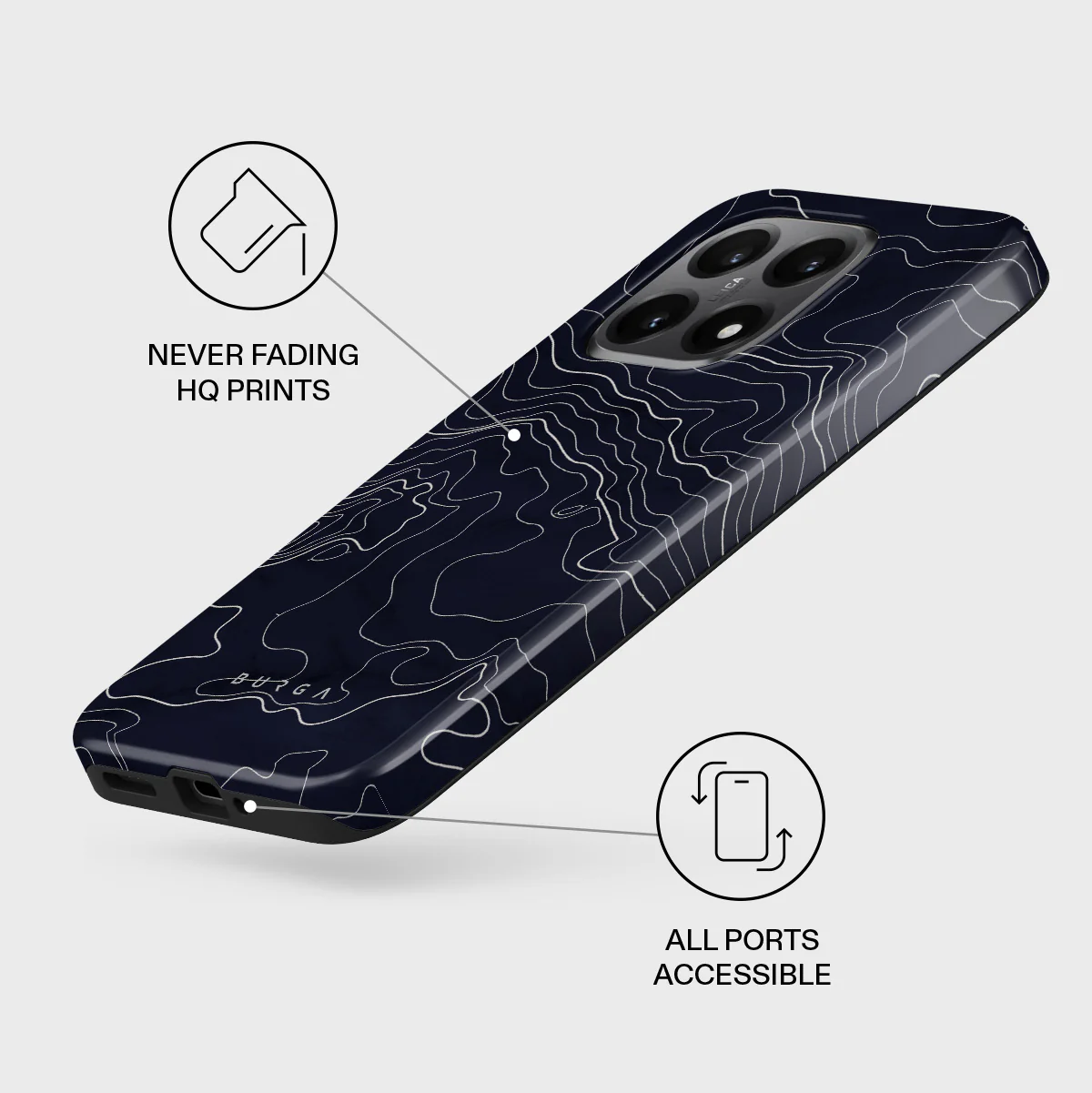 Drifting Shores - Line Art Xiaomi 15T Case - Image 3