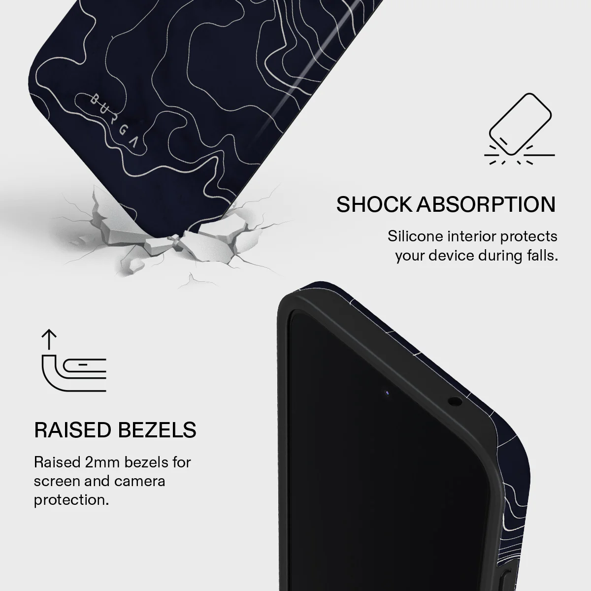 Drifting Shores - Line Art Xiaomi 15T Case - Image 4