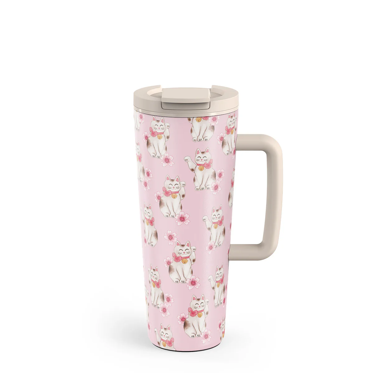 Maneki Neko - EasyGrip Travel Mug