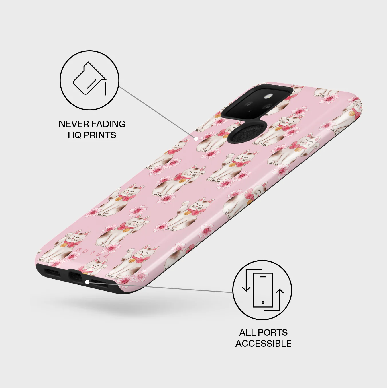 Maneki Neko - Google Pixel 5 Case - Image 3