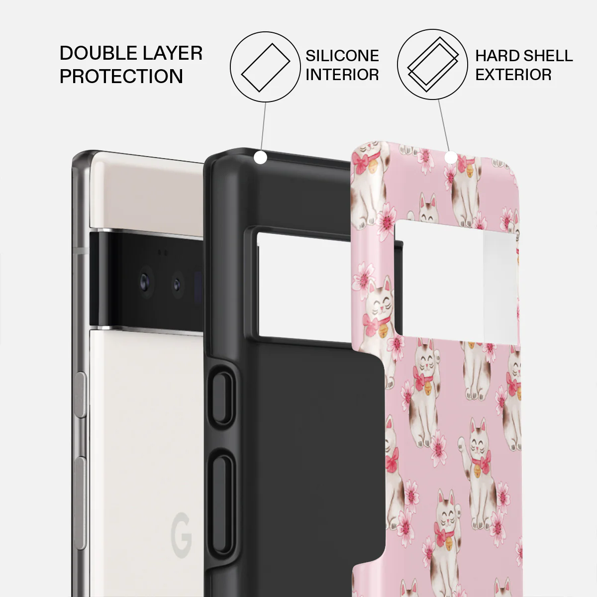 Maneki Neko - Google Pixel 6 Pro Case - Image 2