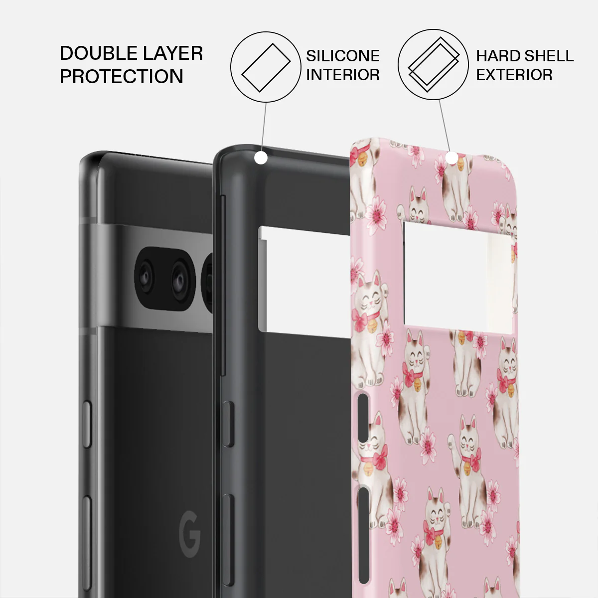 Maneki Neko - Google Pixel 7 Pro Case - Image 2