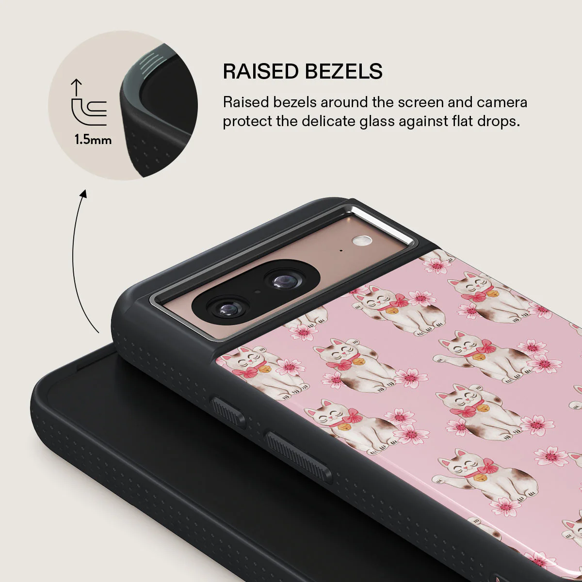 Maneki Neko - Google Pixel 8 Case - Image 15