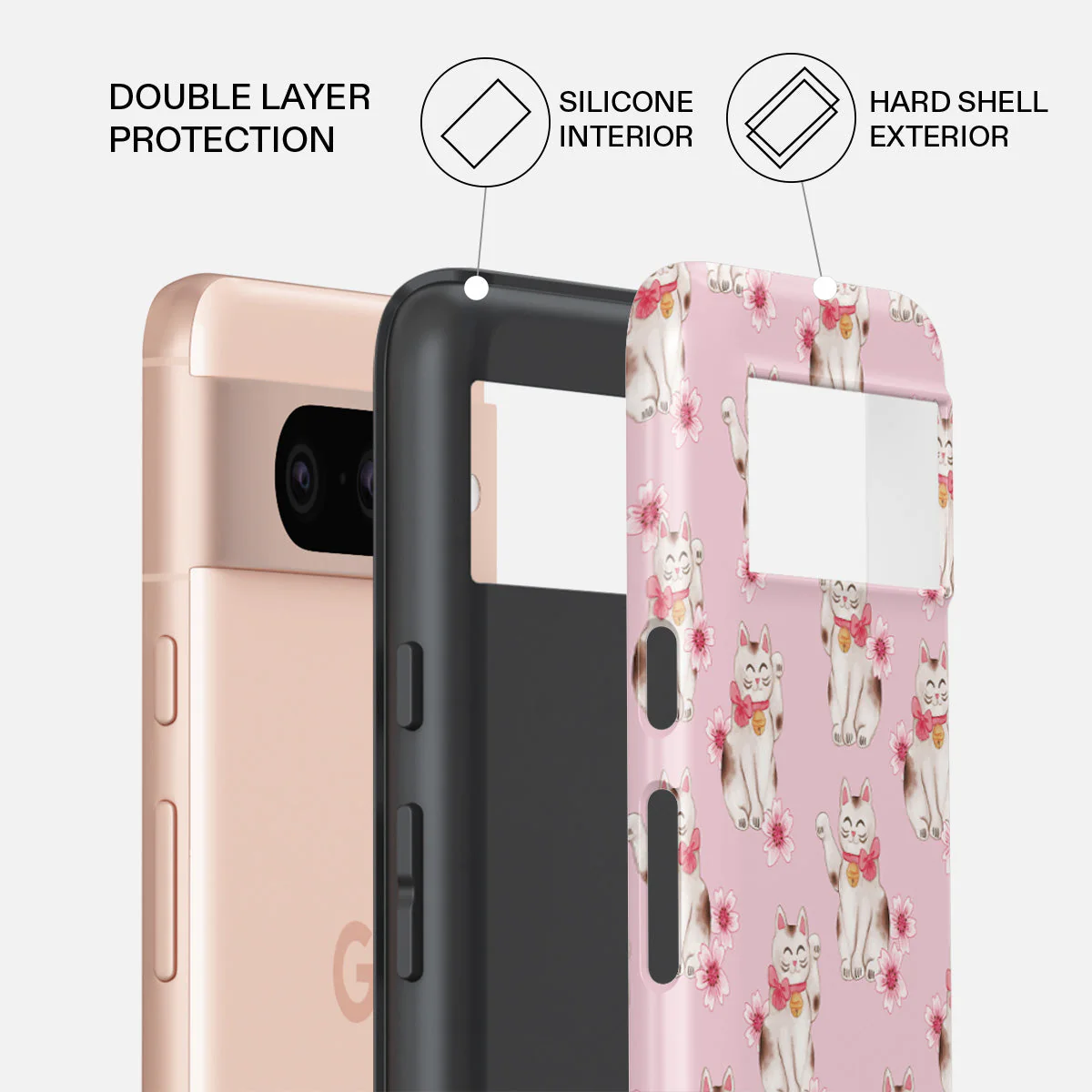 Maneki Neko - Google Pixel 8 Case - Image 2