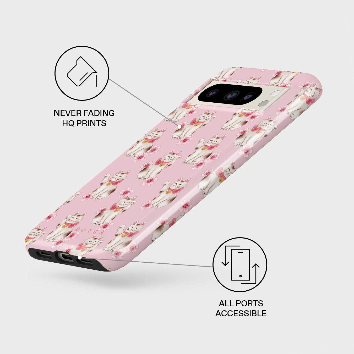 Maneki Neko - Google Pixel 8 Pro Case - Image 3