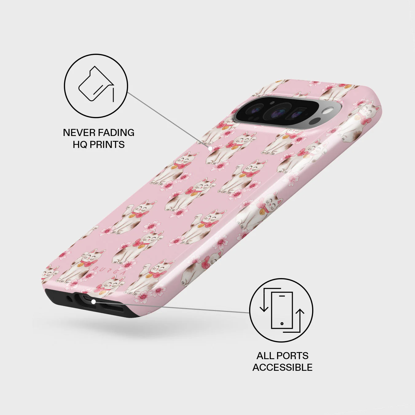 Maneki Neko - Google Pixel 9 Pro XL Case - Image 3