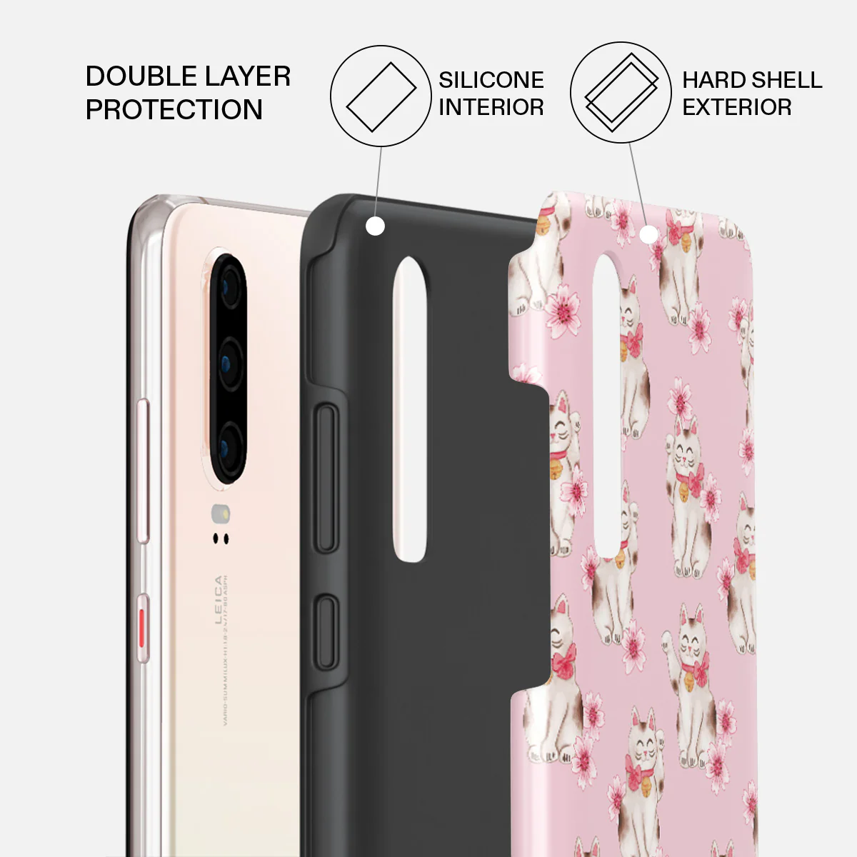 Maneki Neko - Huawei P30 Case - Image 6
