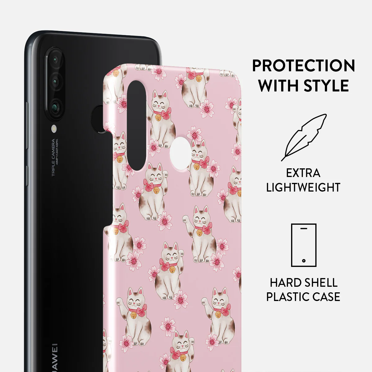 Maneki Neko - Huawei P30 Lite Case - Image 2