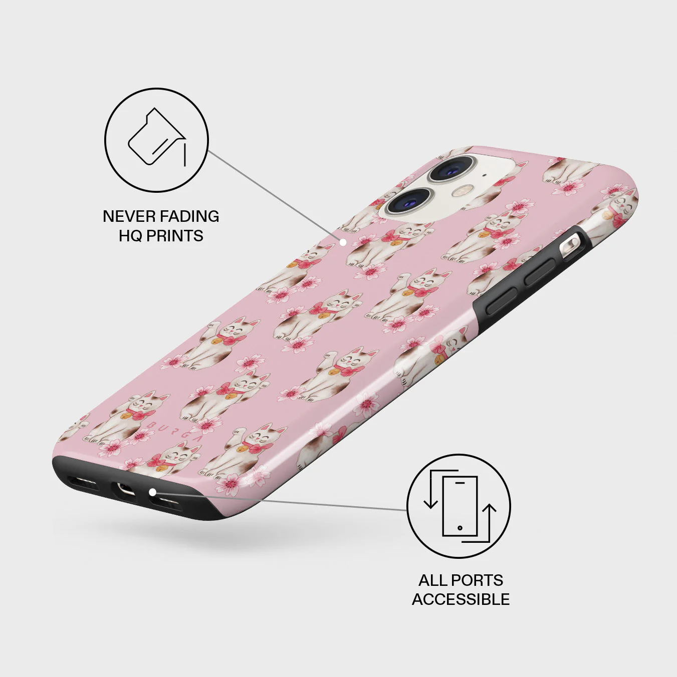 Maneki Neko - iPhone 11 Case - Image 3