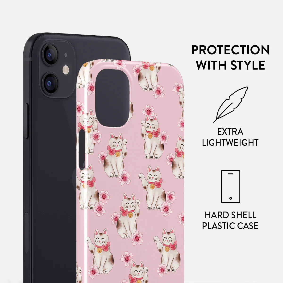 Maneki Neko - iPhone 12 Mini Case - Image 2
