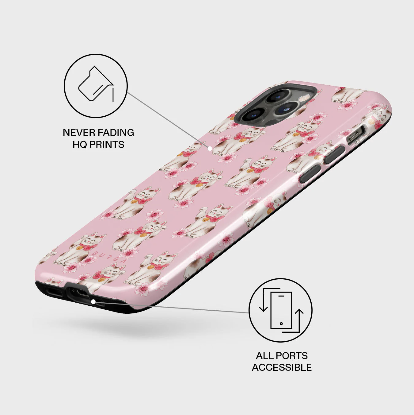 Maneki Neko - iPhone 12 Pro Case - Image 3