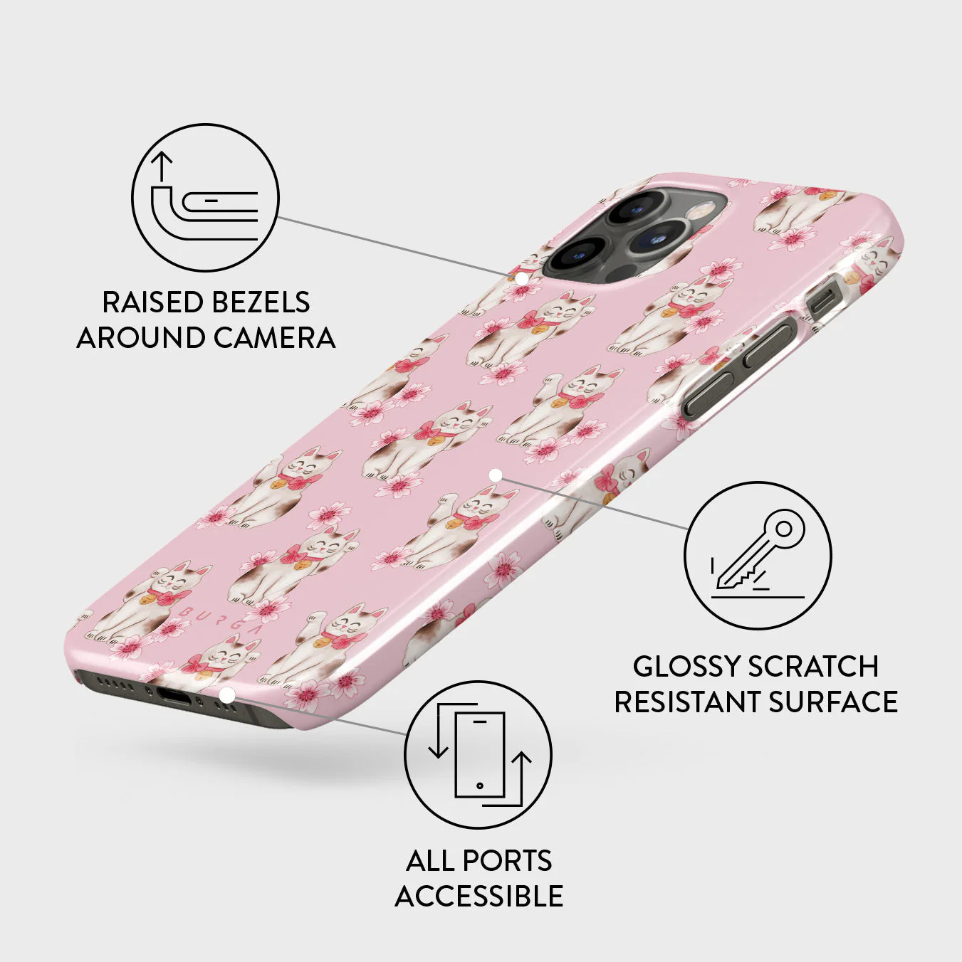Maneki Neko - iPhone 12 Pro Max Case - Image 3