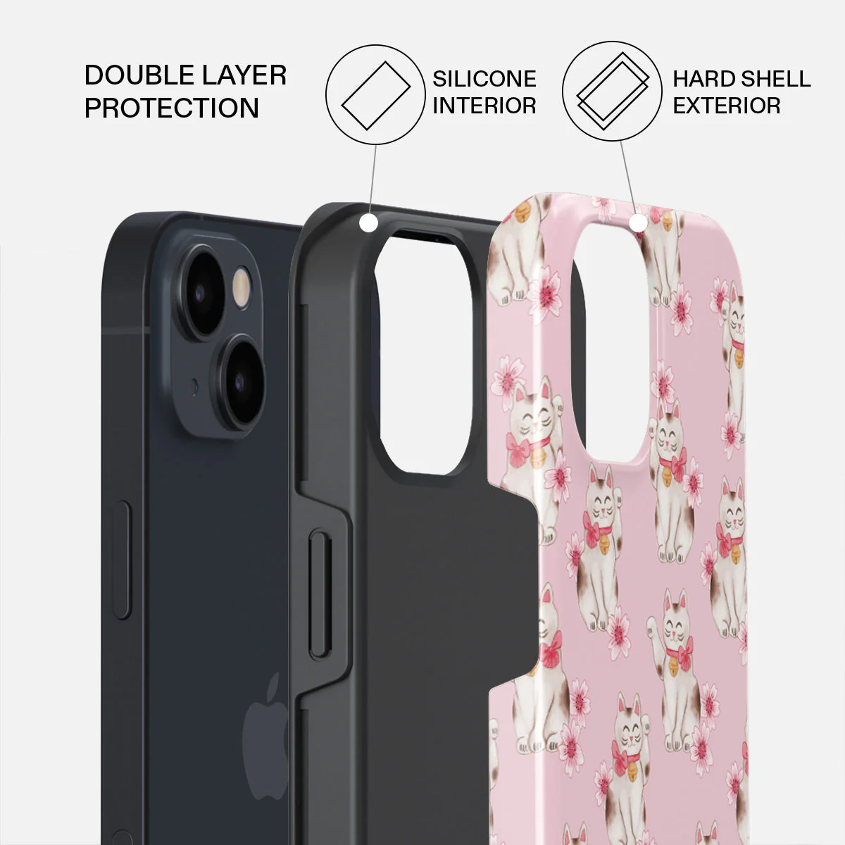 Maneki Neko - iPhone 14 Plus Case - Image 2