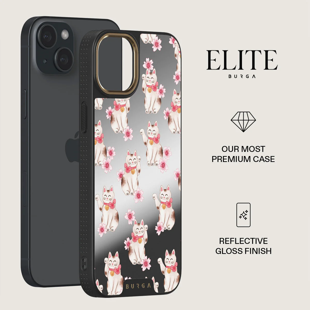 Maneki Neko - iPhone 15 Case - Image 27