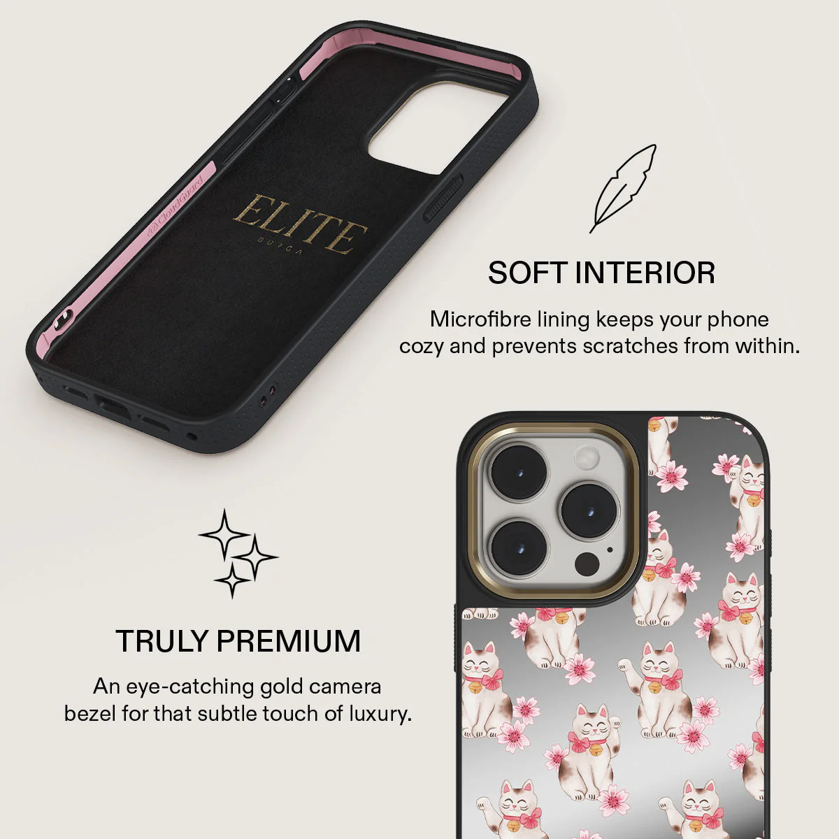 Maneki Neko - iPhone 15 Pro Case - Image 32