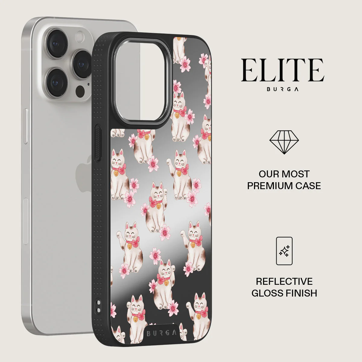 Maneki Neko - iPhone 15 Pro Case - Image 35