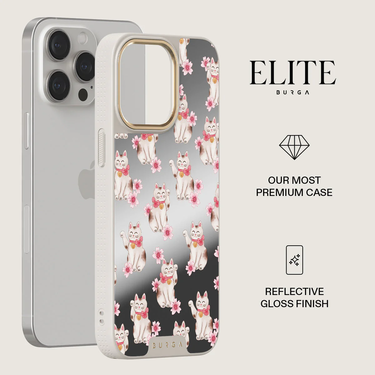 Maneki Neko - iPhone 15 Pro Case - Image 43